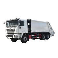 Camion compacteur de déchets à chargement arrière SHACMAN 6x4 de 23 mètres cubes, directement de l'usine, avec certifications CE et ISO pour l'assainissement municipal