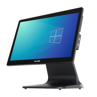 Sistema POS de pantalla táctil única de 15,6 pulgadas altamente rentable con pantalla de cliente opcional