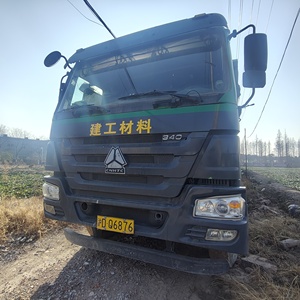 Camion à benne basculante d'occasion original Howo 4x8 31 tonnes, faible nombre d'heures de travail, 249 kW, moteur D10.34-10, modèle 2023, Euro 4, Euro 5, en grande vente - Product Image 5