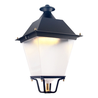 Luminaires suspendus professionnels de style villa espagnole IP66 IK10 avec clips sans outil, diffuseur cube à ouverture, pour aménagement paysager, jardin, rue, en fonte moulée sous pression, AC