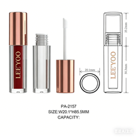 Tube de gloss à lèvres de style nouveau, emballage vide pour rouge à lèvres liquide, contenant en plastique pour gloss à lèvres, emballage cosmétique de luxe