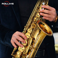 Professional Bare Copper Brass Body RSA-X7 Alto Baritone Saxophone