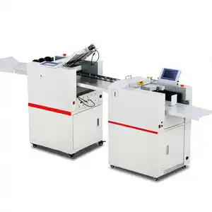 Otomatik dijital albüm kağıt katlama makinesi manuel fotoğraf kağıdı kırma makinesi