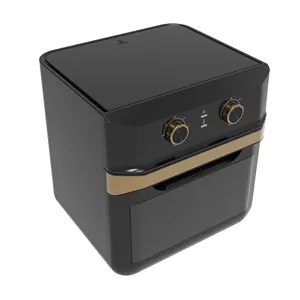 Friteuse à <span class=keywords><strong>air</strong></span> <span class=keywords><strong>chaud</strong></span> électrique, 2x 15l, appareil à friture sans huile personnalisée, grand rôtissoire pour poulet - Product Image 3