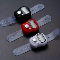 Réinitialisable 5 chiffres Lcd électronique affichage numérique doigt électronique numérique bague compteur réinitialisable LCD Tally compteur