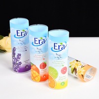 Étiquettes thermorétractables en PVC bleu de haute qualité, personnalisables avec logo, pour l'emballage de bouteilles de boissons