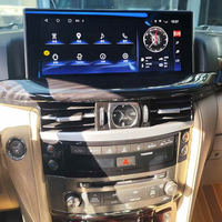 Actualización de Navegación GPS CarPlay con Android 13 de 12.3 pulgadas, Reproductor Multimedia para Auto, para Lexus LX570 2008-2015, Actualización al 2022