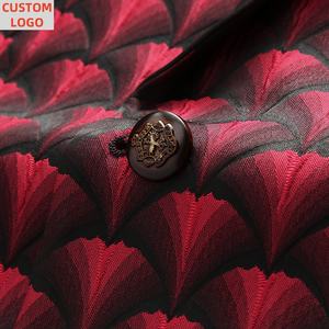 6XL男士礼服套装定制标志<span class=keywords><strong>3</strong></span>件商务新郎西装外套加尺码男士舞会奢华套装 - Product Image 4