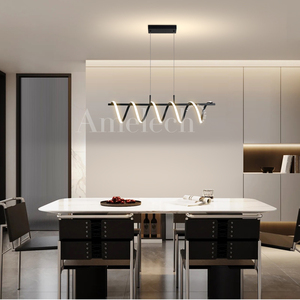 Amelech MDX1019 <span class=keywords><strong>Starlight</strong></span> Villa soggiorno lampadario caldo cerchio camera da letto ciondolo luce minimalista romantico LED - Product Image 3
