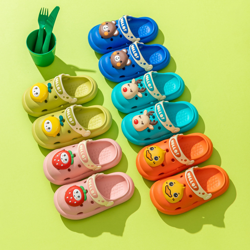Wholesale 2021 new arrival children slippers garden sandal shoes kids hole shoes hot style 5 colors optional