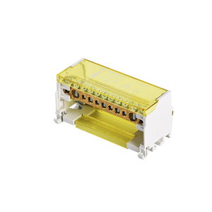 Connecteur de fil électrique IP20 <span class=keywords><strong>Din</strong></span> <span class=keywords><strong>Rail</strong></span>, borniers de Distribution universels 250a, 2 pièces - Product Image 4