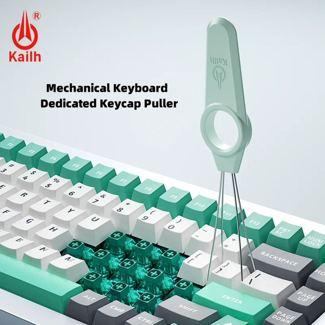 Kailh Keycap Puller Blue Green Pink 3Color Mechanical Keyboard Keycap Removal Tool for Keycap Replacement and Cleaning Wholesale