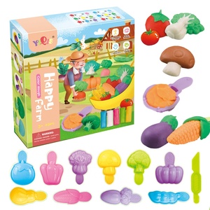Kit de <span class=keywords><strong>Pâte</strong></span> <span class=keywords><strong>à</strong></span> <span class=keywords><strong>Modeler</strong></span> Colorée <span class=keywords><strong>en</strong></span> Plastique 12 Couleurs, Jouet Éducatif Parent-Enfant, Création de Scènes de Jeu Maison et Moules de Petits Dinosaures – Vente Flash - Product Image 4