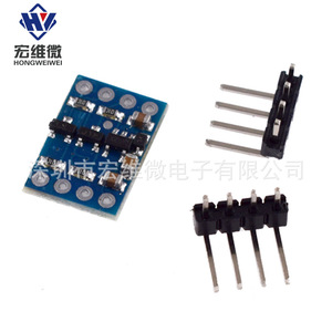 Módulo de conversión de voltaje de 2 canales Hongwei Micro IIC 3.3V a 5V Placa de cambio de nivel UART SPI - Product Image 2