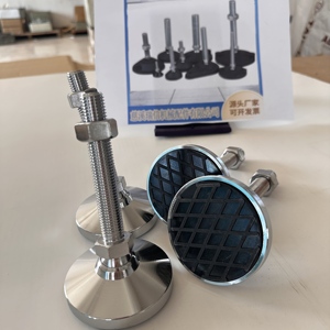 Nhiệm Vụ Nặng Nề Thép San Lấp Mặt Bàn Chân Cơ Sở 80Mm M16 M20 Xoay Chân <span class=keywords><strong>Levelers</strong></span> Đồ Nội Thất Chân Cho Máy San Lấp Mặt Bàn Chân - Product Image 6