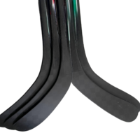 Bâtons de hockey sur glace/lacrosse de fabrication chinoise en PUL de différentes couleurs, personnalisables YTH, JR, INT, SR, bâton de hockey en fibre de carbone