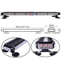Auto Doppelseite 66W LED Dach blitzlicht leiste 32,7 Zoll Sicherheit Notfall Verkehrs berater IP65 Wasserdicht CE-zertifiziert
