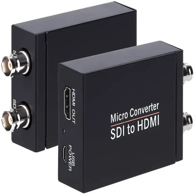 Sdi Naar Hdmi Converter Adapter 1080P 3G HD-SDI SD-SDI Voor Camera Home Theater