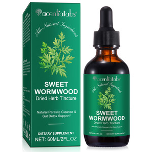 Acentiallabs 60ml Hữu Cơ ngọt ngào cây ngải giọt hỗ trợ tiêu hóa cơ thể làm sạch ruột giải độc ngọt ngào cây ngải chiết xuất chất lỏng bổ sung - Product Image 1