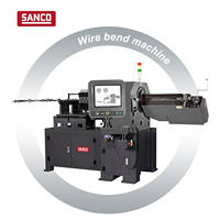 Máquina Dobladora de Alambre Delgado de 2mm 3mm 4mm 5mm, Formadora de Alambre Pequeño CNC Automática de Alta Precisión, Servo Dobladora de Alambre Programable