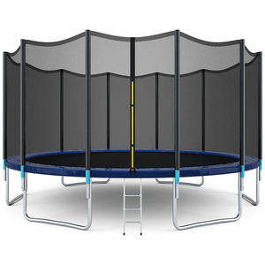 <span class=keywords><strong>Trampoline</strong></span> de plein air, grand <span class=keywords><strong>trampoline</strong></span> avec filet de protection, pour divertissement et exercice pour adultes et enfants - Product Image 2