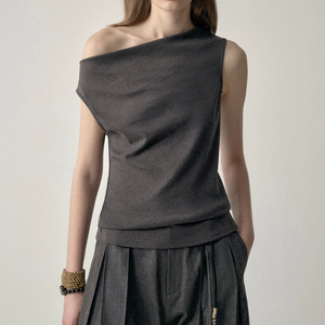 Blusa de mujer a rayas con botones, lazo lateral en la cintura y manga casquillo - Product Image 6