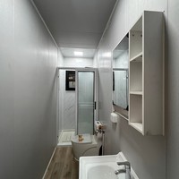 Auvent Pare-Soleil, Toit Ouvert du Sol au Plafond, Grande Terrasse Adaptée aux Vacances, Maison Conteneur Extensible