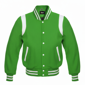 Chaquetas Varsity Reversibles con Capucha de Piel de Vaca Transpirable para Hombre, Tallas Grandes, con Forro de Lana de Oveja, Cómodas - Product Image 1