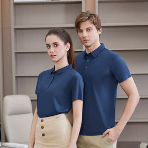 Venta al por mayor de alta calidad liso Casual camisetas de alta calidad bordado Golf ropa logotipo personalizado Simple hombres Polo para hombres - Product Image 4
