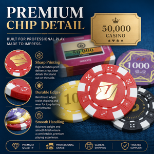 Juego <span class=keywords><strong>de</strong></span> Fichas <span class=keywords><strong>de</strong></span> Póker <span class=keywords><strong>de</strong></span> Arcilla y Cerámica <span class=keywords><strong>de</strong></span> 10g, con Logotipo Personalizado Impreso, con Caja, Marca ChenSheng, Muestra <span class=keywords><strong>Gratis</strong></span>, para Juego - Product Image 3