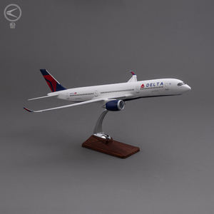 Modelo de Avión Escala 1/142 Regalo Empresarial Colección Artesanal <span class=keywords><strong>Airbus</strong></span> <span class=keywords><strong>A350</strong></span> Delta Airlines Tamaño 47cm - Product Image 3