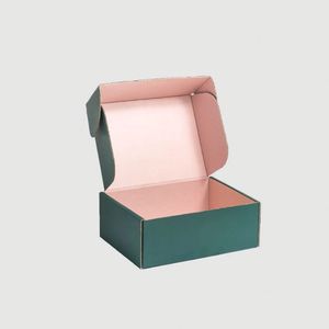 Caja de Embalaje de Papel Ecológica Personalizada, Fábrica OEM, Cajas de Regalo de Embalaje de Kraft Reciclable Corrugado con Logotipo Impreso de Lujo - Product Image 6