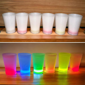 多色霓虹灯塑料荧光棒派对杯儿童生日万圣节圣诞复活节活动青睐饮料杯 - Product Image 4