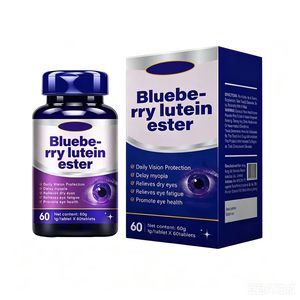 Comprimés d'ester de lutéine de myrtille OEM/ODM – Suppléments antioxydants pour la santé oculaire des adultes (ne convient pas aux enfants) – Booster de santé oculaire - Product Image 2