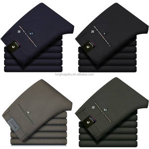 Pantaloni da <span class=keywords><strong>Uomo</strong></span> Formali Stile Business Commercio Estero Europeo e Americano Pantaloni da Abito <span class=keywords><strong>Uomo</strong></span> - Product Image 4