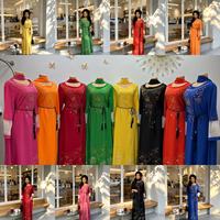 Robe Abaya de Mariage Élégante en Mousseline de Soie pour Femmes Saoudiennes, Style Islamique de Dubaï, Ornée de Diamants, Collection Été 2026 – Vente en Gros pour Boutiques