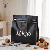 Sacs d'emballage pour thé personnalisés disponibles, ainsi que des sachets octogonaux scellés à fond plat pour échantillons de thé ou distribution de grains de café.