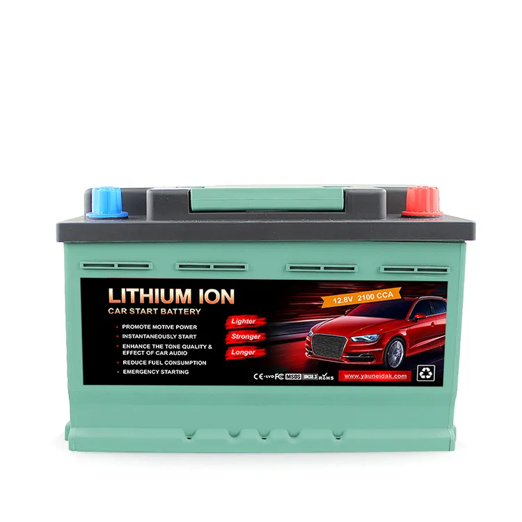 LifeP04 longs pan Hochleistungs-Trocken batterie wiederauf ladbare Lithium-Ionen-Autobatterie