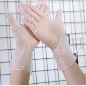 Disposable Gloves For Dish Washing Waterproof Thickened Kitchen Household Use White Solid Color YSNP02 - Product Image 1
