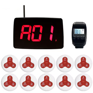 Nhà Hàng Không Dây Waiter Nút Gọi Hệ Thống Bảng Đặt Hàng Chuông Hiển Thị Bảng Điều Chỉnh Cho Dịch Vụ Nhanh Chóng - Product Image 6