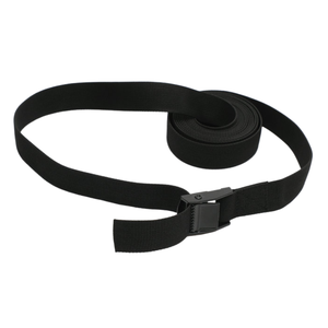 Tùy chỉnh 2m chiều dài lashing Dây đai với khóa điều chỉnh cam khóa Tie xuống cinch dây đeo đóng gói màu đen - Product Image 5