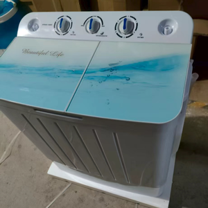 Lave-linge semi-automatique à double cuve, grande capacité, pulsateur, double cylindre, <span class=keywords><strong>machine</strong></span> intégrée à double usage - Product Image 3