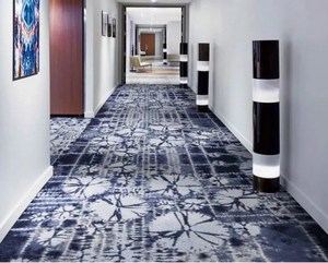 Modern Style Thick Soft Medium Pile Plush Stain Resistant Antimicrobial Washable Nylon Tufted Floral <strong>Pattern</strong> Commercial <strong>Carpet</strong> - Product Image 3