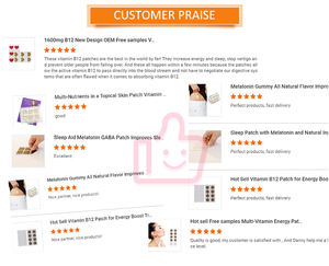 Penjualan terlaris Transdermal menyembuhkan meringankan mabuk mabuk pertahanan Patch Multi vitamin topikal Patch - Product Image 6