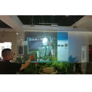 Rimless Interactive Projection Smart Glass Interactive Projectors 2mm Accuracy 5 Seconds Auto Calibration