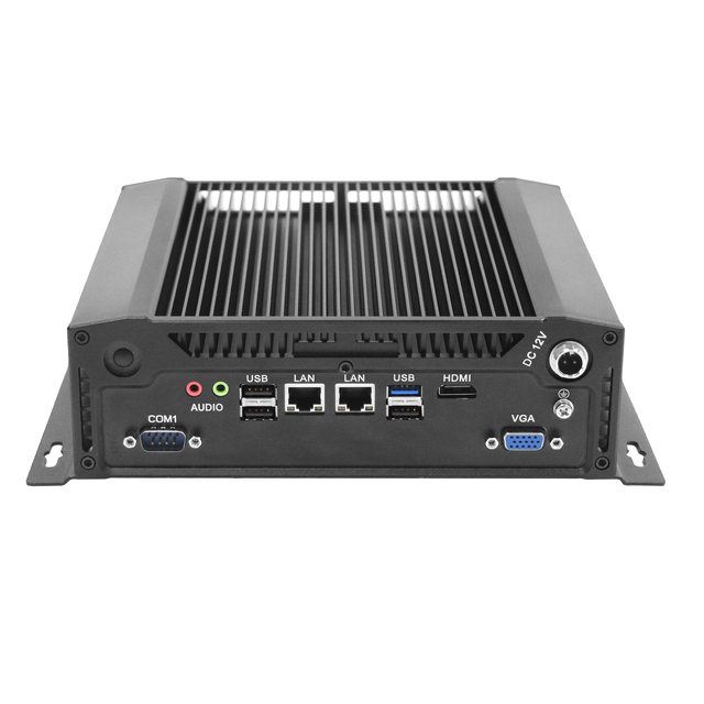Fanless J1900 Win 10 8+512GB Industrial Mini PC 6USB Embedded OPS Computer Stock