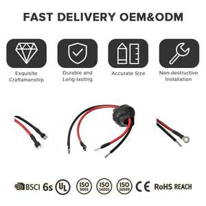 Kabel Harness Sinyal Daya Tembaga Industri PVC/PET Adaptor 3 Inti 2.5mm Kabel PBT untuk Sistem Kontrol Koneksi Listrik - Product Image 4