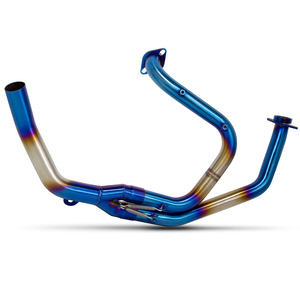 Tubo de Escape Modificado para Motocicleta, Compatible con el Silenciador de Escape Original para Honda XL650 XL650V <span class=keywords><strong>Transalp</strong></span> <span class=keywords><strong>650</strong></span> XL600 XL600V <span class=keywords><strong>Transalp</strong></span> 600 - Product Image 1
