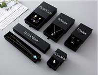 Petit tiroir imprimé de logo personnalisé de luxe écologique imprimé Boîte d'emballage pour bijoux et bijoux cadeau