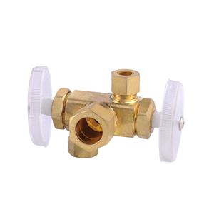 <span class=keywords><strong>Vanne</strong></span> à <span class=keywords><strong>double</strong></span> <span class=keywords><strong>sortie</strong></span> multi-tours sans plomb de haute qualité pour usage industriel et résidentiel - Product Image 3